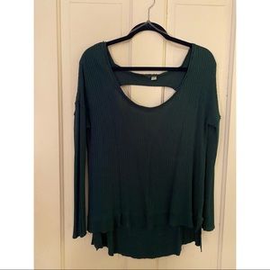 Free People Intimates green sweater